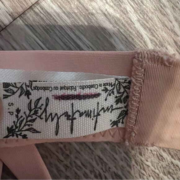 NWT Free People X REVOLVE Oh Scuba Bralette Nude O Ring Triangle Bra S - Picture 10 of 11